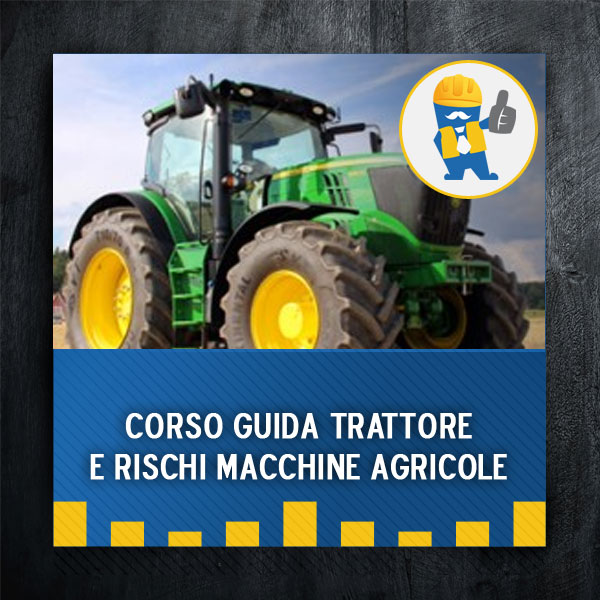 Coupon corso di formazione per addetto macchine agricole