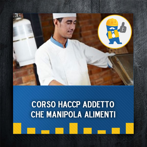 Coupon corso HACCP per addetto che manipola alimenti