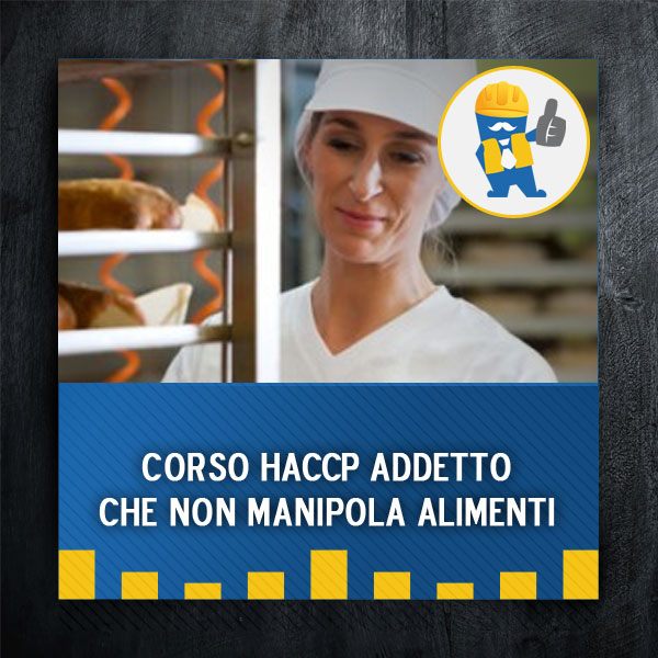 Coupon corso HACCP per addetto che non manipola alimenti